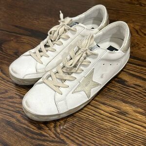 Golden Goose sneaker with shiny star
